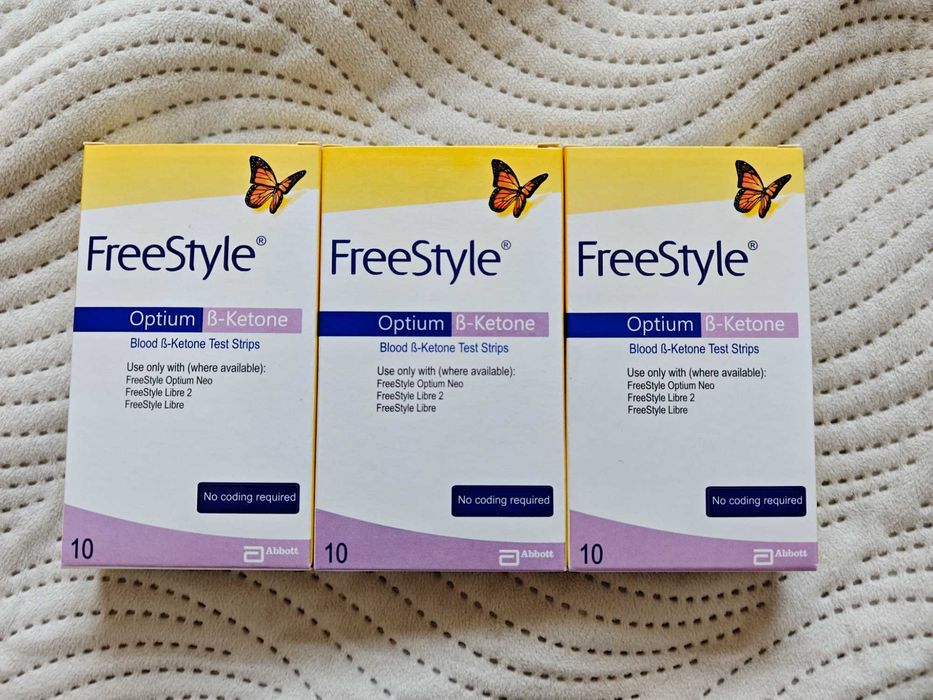 60xPaski Freestyle Libre B-Ketone