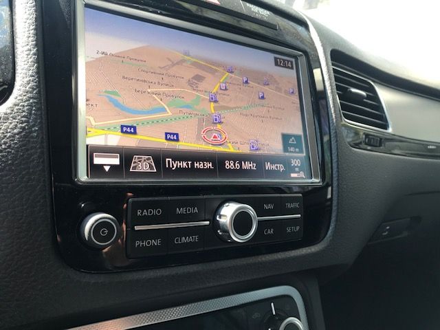 Українська оновлення радіо VW Touareg MMI Audi Q7 A4 A5 Q5 A3 америка