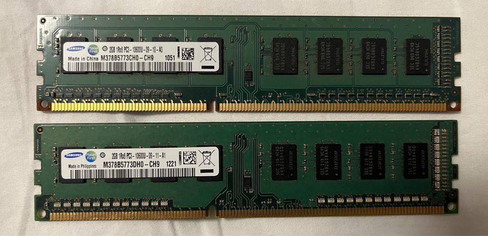 Memorias Ram, processador etc