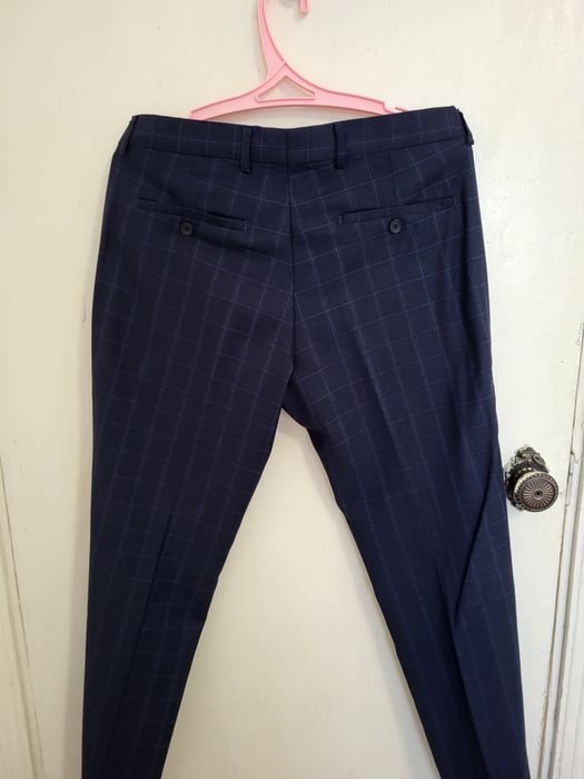 Костюм чоловічий темно-синій, розмір м-л