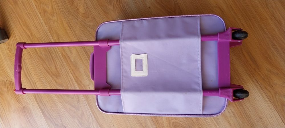 Mala de viagem de criança da Frozen + saco