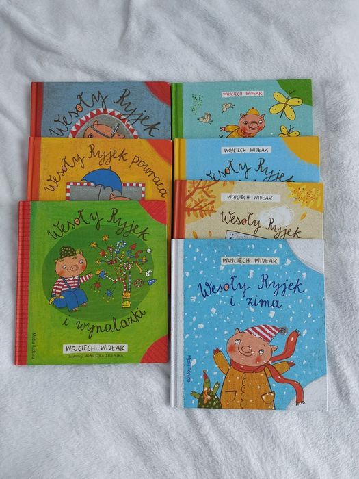Seria Wesoły Ryjek: lato, jesień, zima, Wiosna, powraca, wynalazki