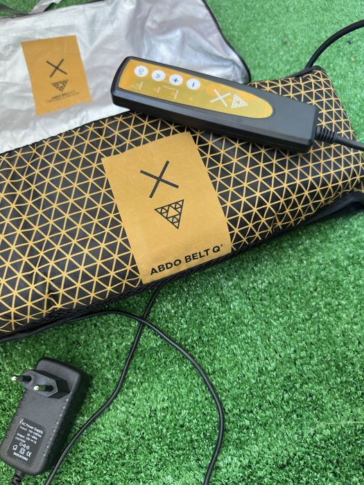 Cinto Vibratório Abdominal Abdo Belt Q - Novo