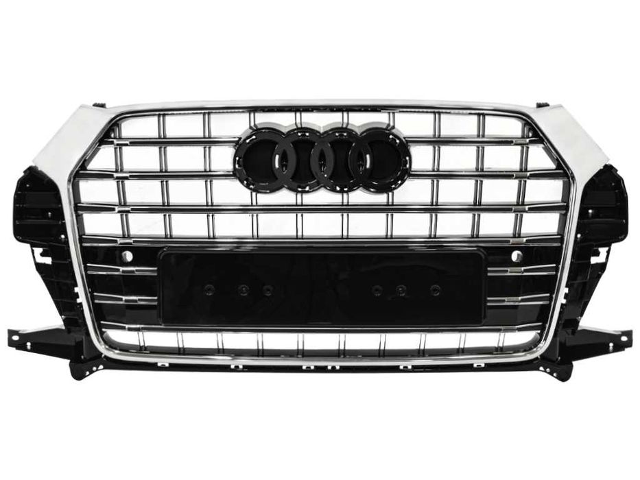 Решітка радіатора на AUDI Q3 (8U) 2015-2018, 8U0853651P, PAD07047B