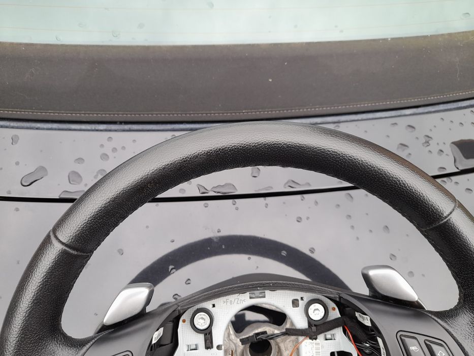 Bmw e87 e82 e90 e92 e84 kierownica skóra łopatki stan idealny