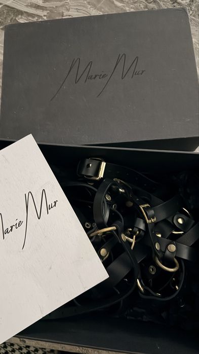 Портупея , кожаный бюстик, ограничители MarieMur