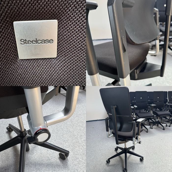 Krzesło biurowe obrotowe Please Steelcase