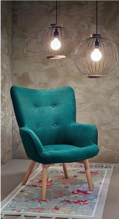 Cadeirão Kasa Ursula Verde Novo