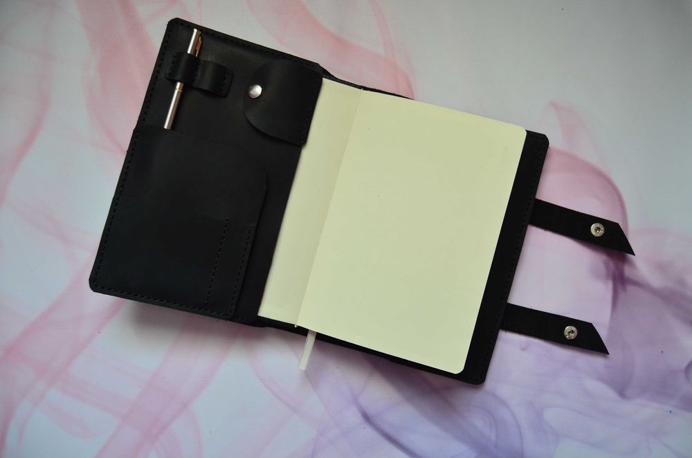 Кожаный органайзер с именной гравировкой. Кожаный блокнот. Шкіряний