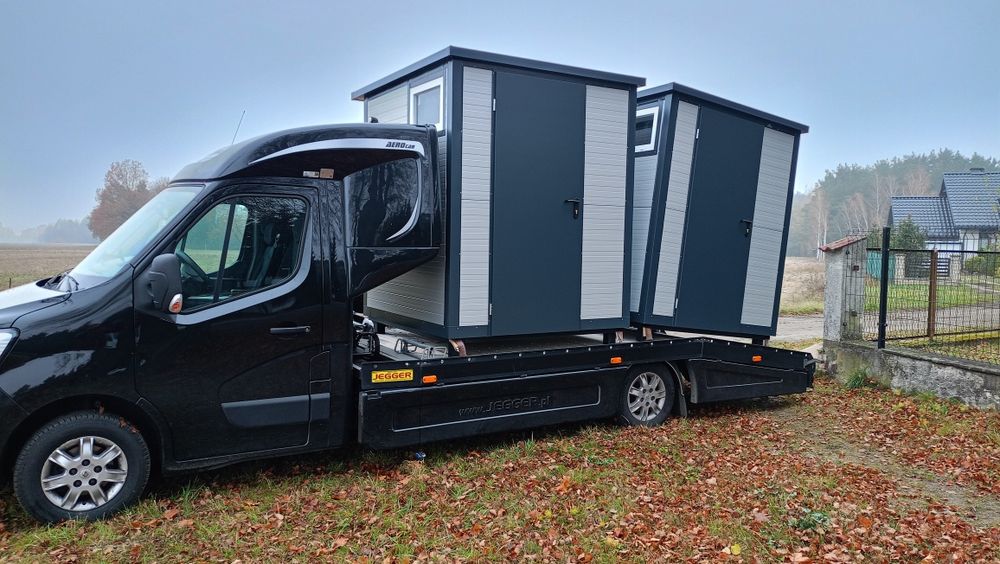 Łazienka ogrodowa WC prysznic