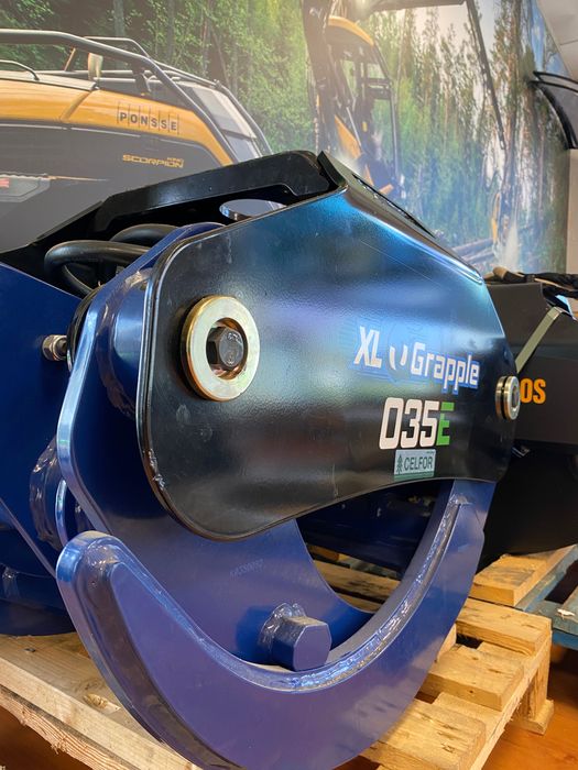 Pinças para máquinas florestais-QUALIDADE SUECA A PREÇOS ACESSÍVEIS