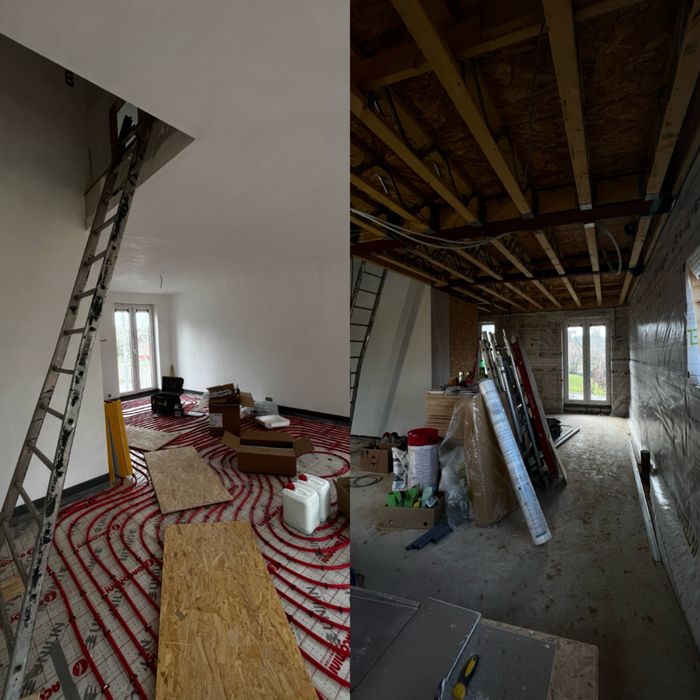 Malowanie • Szapchlowanie • Zabudowy G/K • Wykończenie Wnętrz