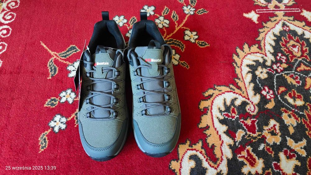 Buty trekkingowe HiMountain Ramsey 44 - szare, rozmiar wkładki 28,8 cm