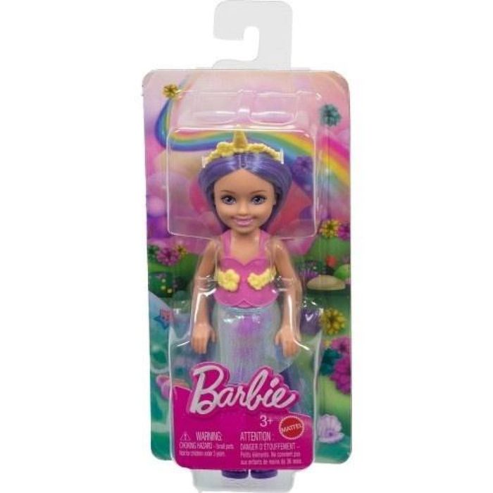 Barbie Chelsea Lalka Jednorożec ,80x162 mm
