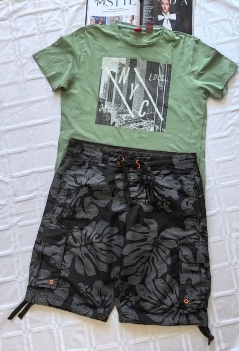 Szorty cargo marki H&M | Rozmiar M