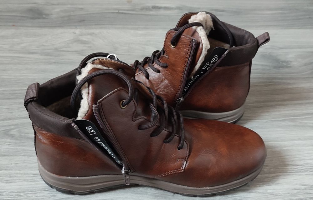 Чоловічі зимові черевики Rieker 03620-25, розмір 43