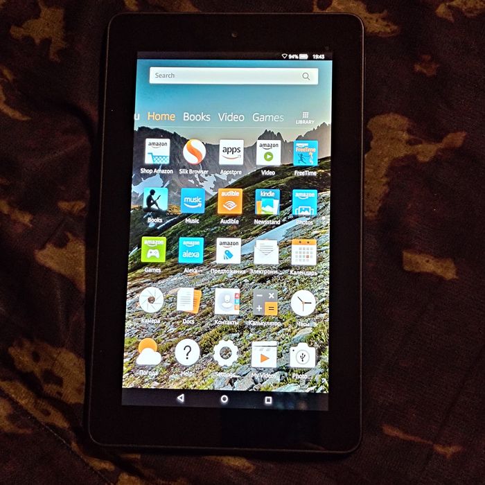 Планшет из Штатов Amazon Kindle Fire 7- (5th Gen, Model SV98LN)