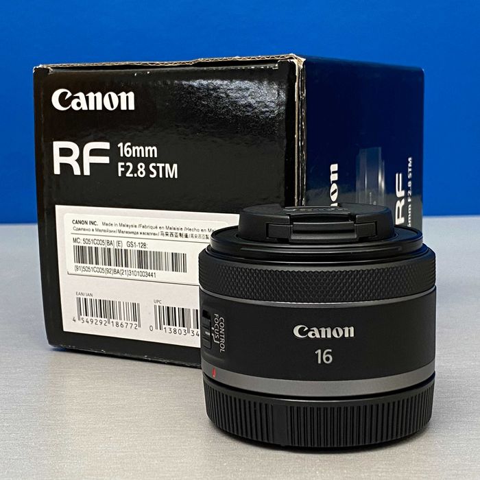 Canon RF 16mm f/2.8 STM