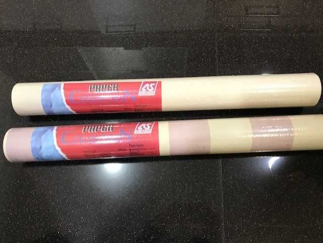 2 rolo de papel de parede: 1 liso + 1 tiras