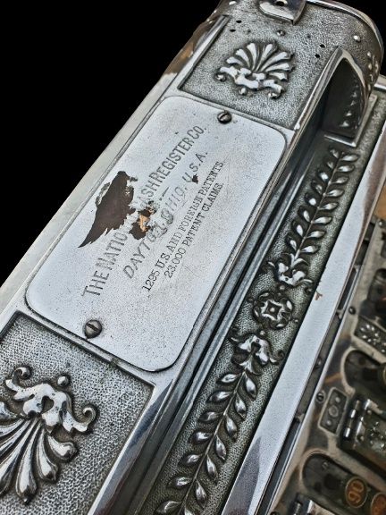 Registadora Histórica NATIONAL Cash Register (NCR) 1884