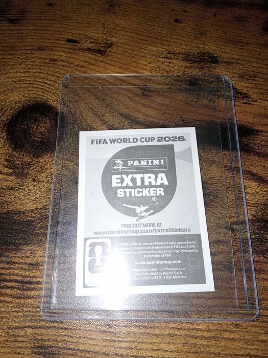 Uma carta Legend do Cristiano Ronaldo do Mundial 26 prata