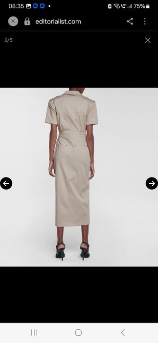 Сукня BALMAIN котонова
