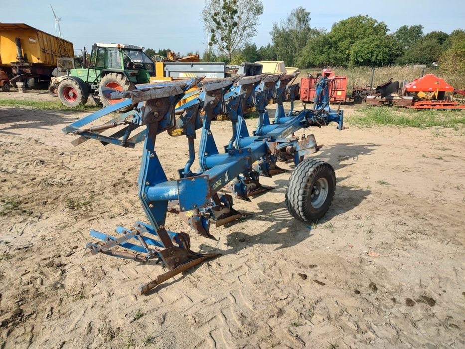Pług obrotowy 5 skibowy rabe werk 4+1 ażurowy koło transportowe star 140 xd  kverneland