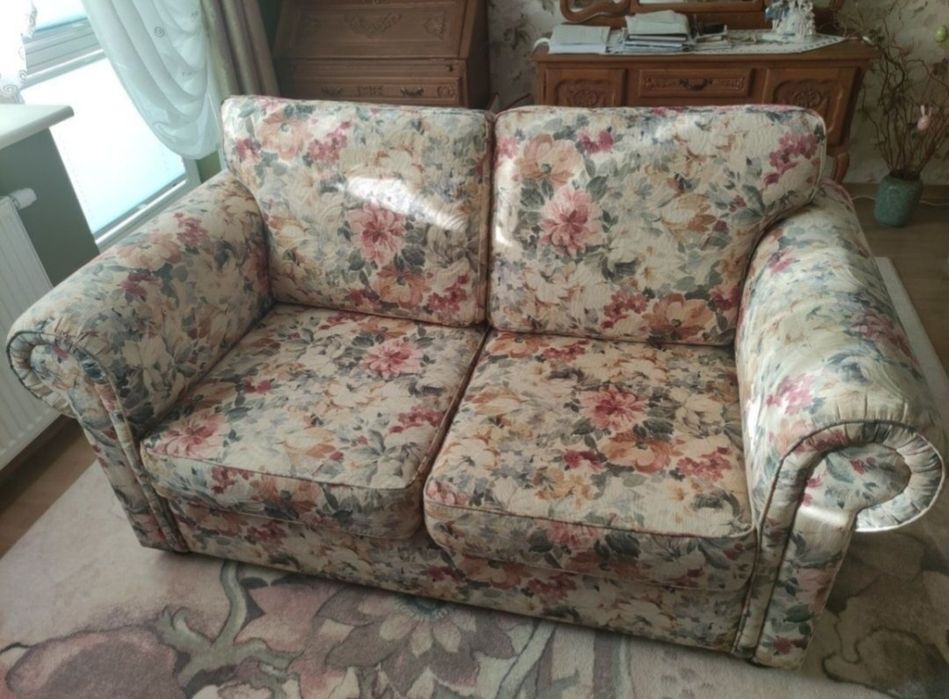 Sofa w stylu angielskim ze Skandynawii