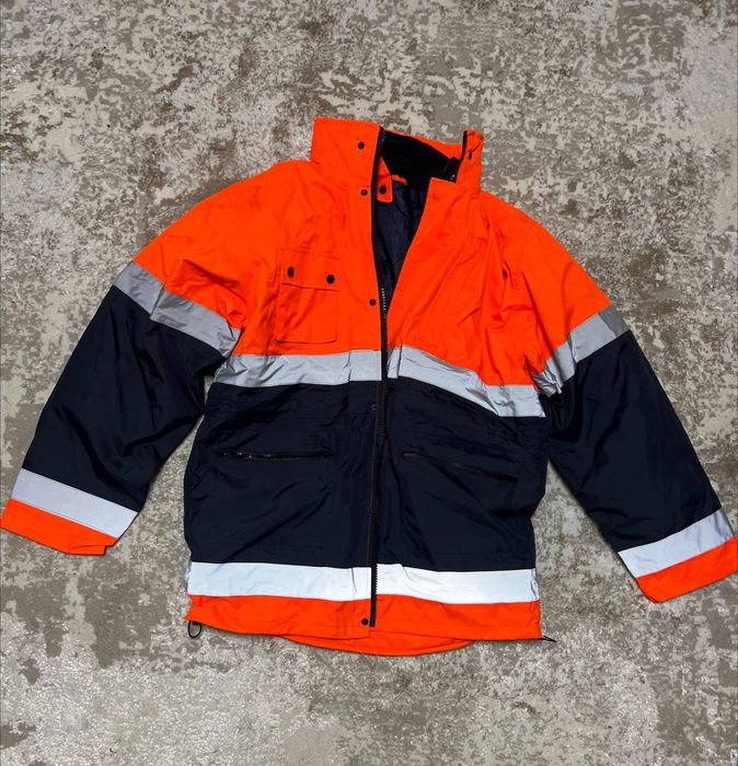 Спецодяг зимовий сигнальний робочий одяг сввтловідбиваючий спецовка