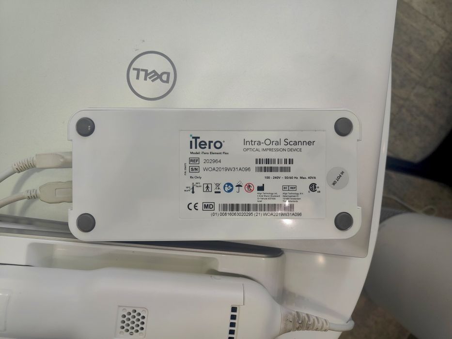 Scanner Itero elements flex + portátil dell 17" Touch