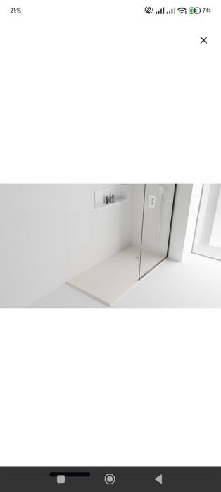 Base duche branca   70×170
