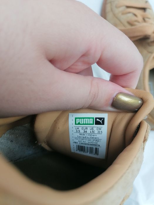 Sapatilhas Castanhas Puma