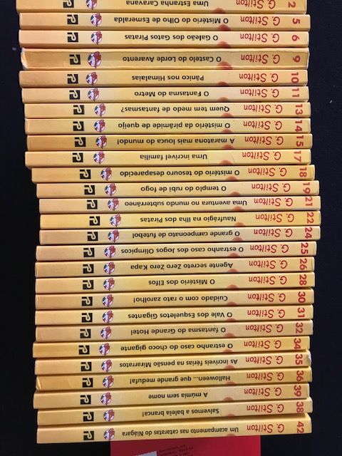 Colecção Livros Gerónimo Stilton