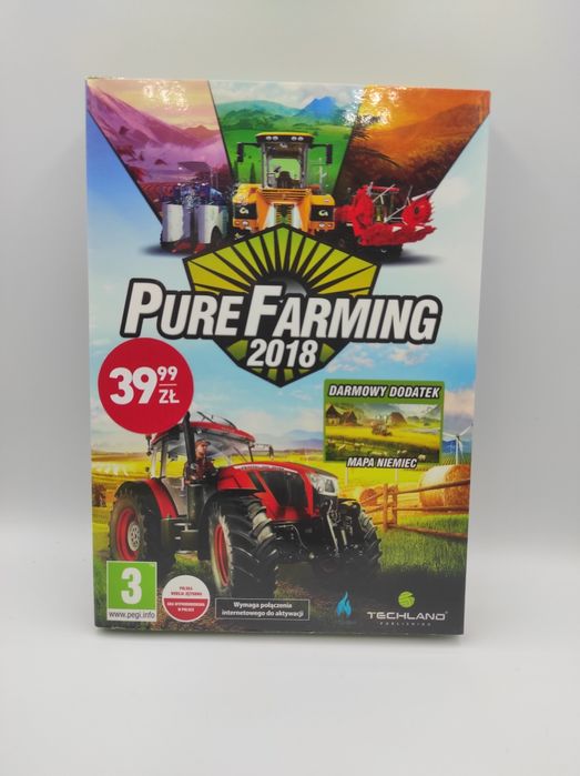NOWA Gra PC Steam Pure Farming 2018 Kolumbia USA Włochy Japonia