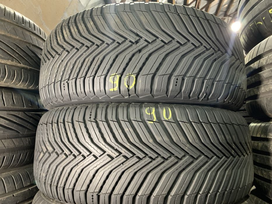 Шини б/у всесезонні 225/55 R18 Michelin Cross climat 2
