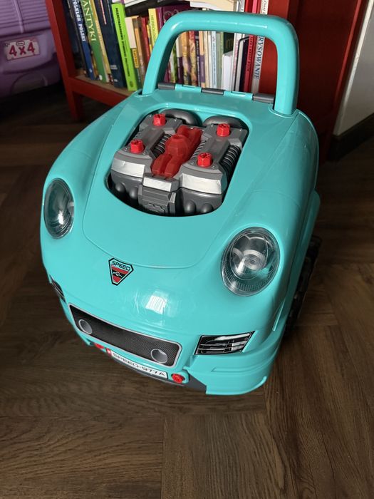 Zestaw mechanika samochodzik do rozkrecania porsche