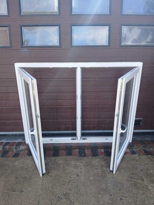 Okno dwuskrzydłowe otwierane uchylne jak Nowe 183x136 okna DOWÓZ KRAJ