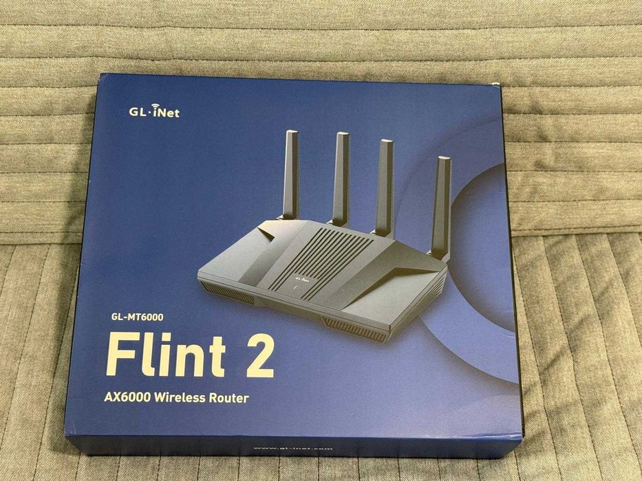 Roteador WiFi 6 GL.iNet GL-MT6000 (Flint 2)