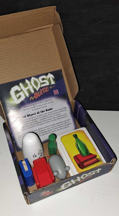 Ghoast, привид, розумака настільна гра