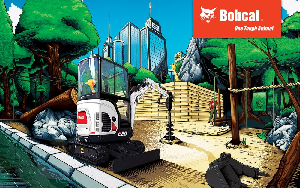 Minikoparka Bobcat E20Z