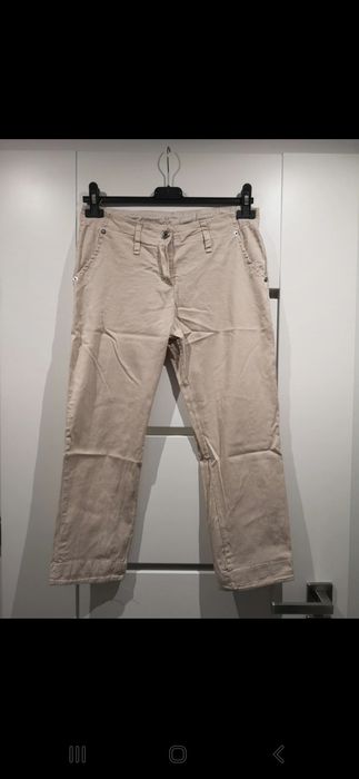 Spodnie 3/4 materiałowe