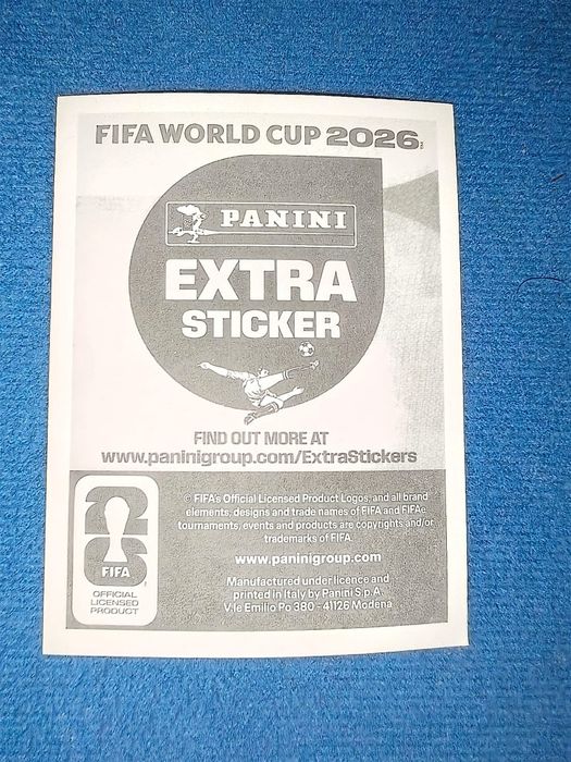 Carta Mbappe Ouro Extra Sticker Mundial 2026