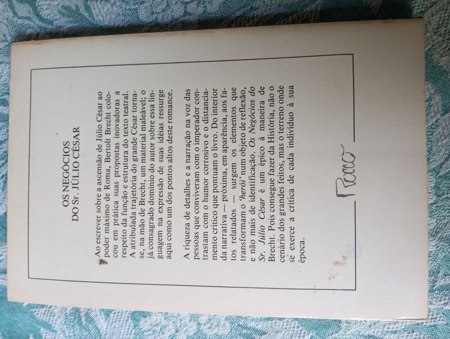 Bertolt Brecht - Os negócios do Sr. Júlio César