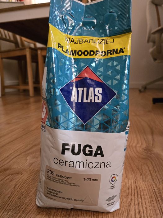 Fuga ceramiczna - Atlas - 205 kremowy 2kg