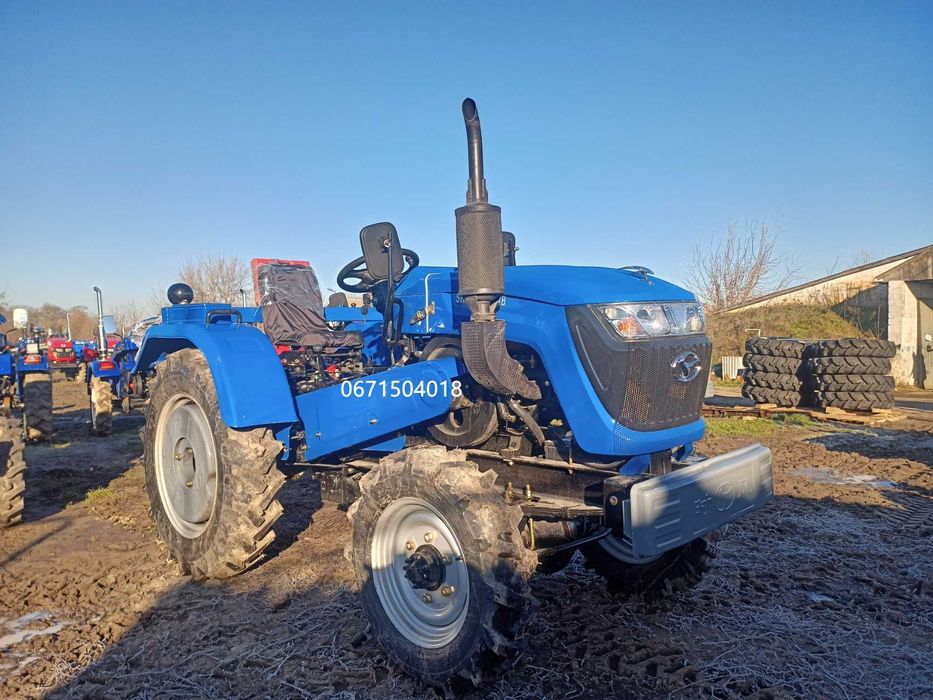 Трактор Shifeng 244B Ведучий передній міст 4Х4 ВОМ Доставка РОЗСТРОЧКА