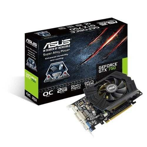 Placa de Vídeo Asus GTX750-PHOC-2GD5