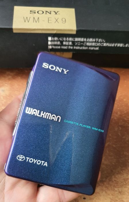 Sony Walkman WM-EX9 Toyota-Limited edition 2000  JEDEN BARDZO RZADKI MODEL