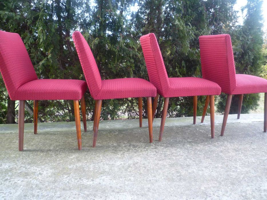 Krzesła Hałas,bumerang,muszelka z czasów PRL-U