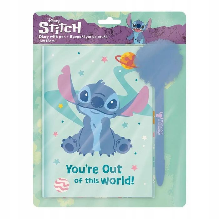 Pamiętnik A5 Diakakis Lilo I Stitch Wielokolorowy. Nowy Produkt