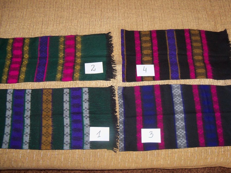 Szaliki PRL - 4 szt.